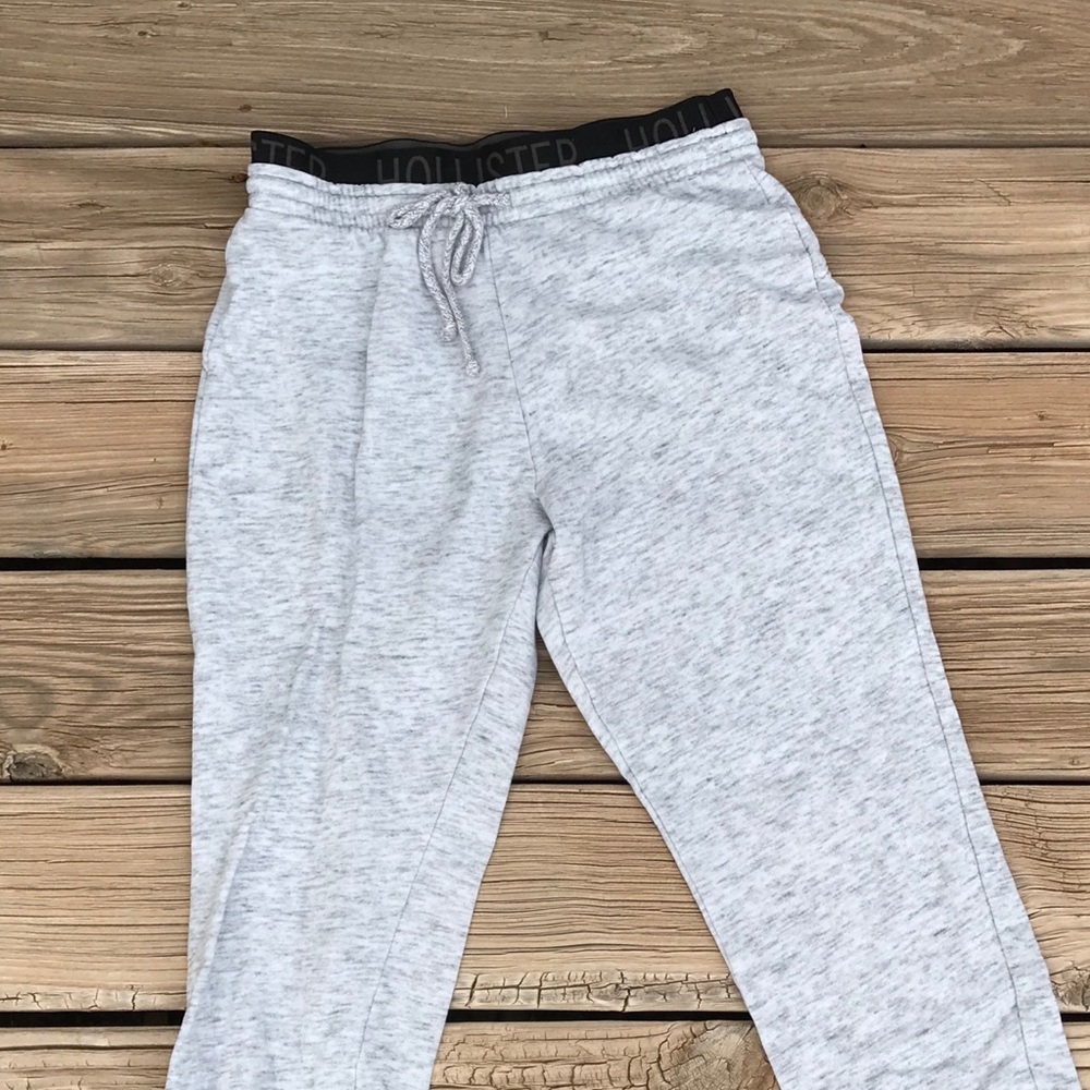 Grey Hollister sweat pants